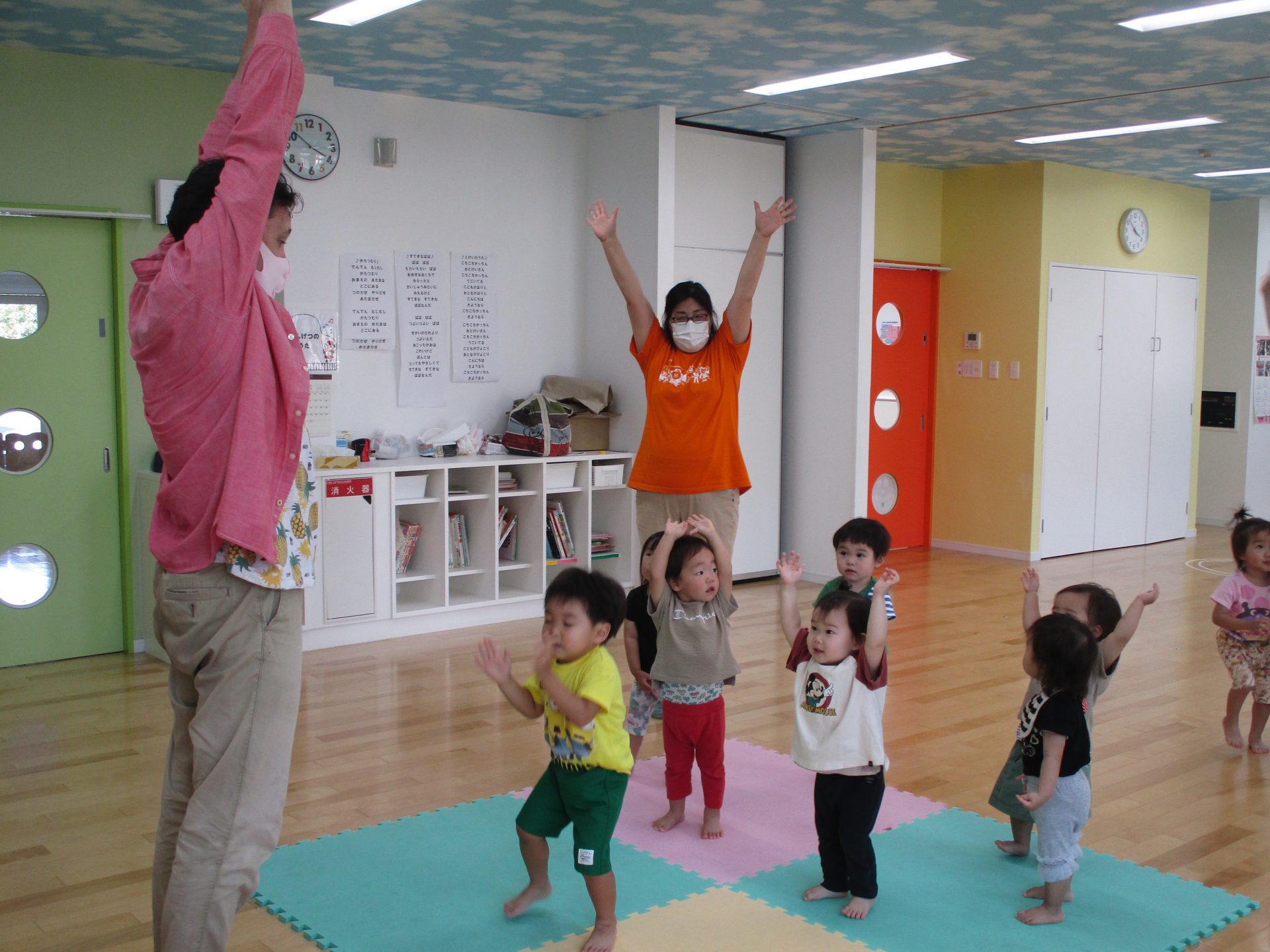 あおぞら保育園の英語教室