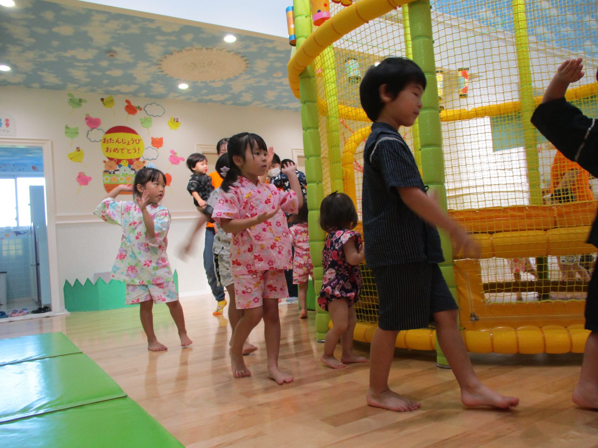 あおぞら保育園の夏祭り